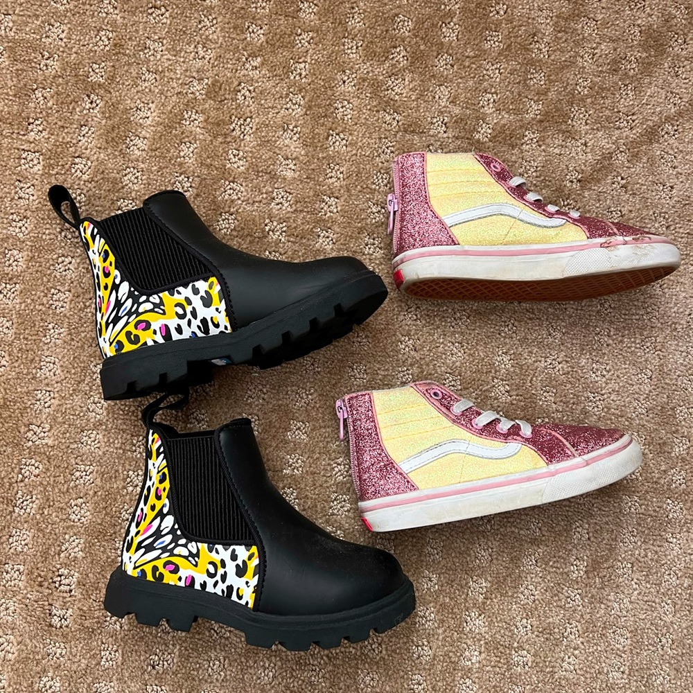 Toddler Shoe Lot - Natives and Vans